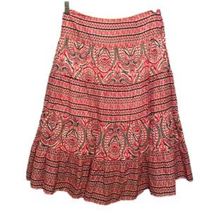 CHAPS BOHO RUFFLE SKIRT SIZE 14P